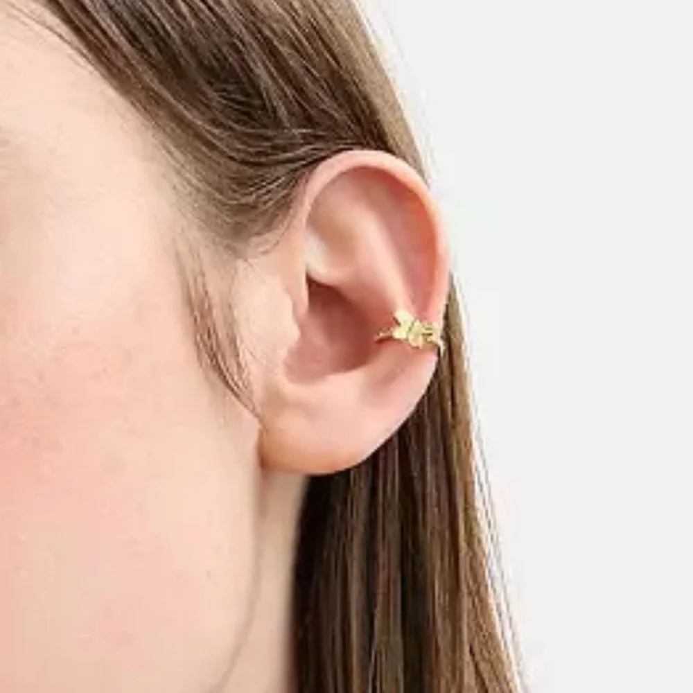 NWT Coach Pave Butterfly Ear Cuff - Picture 16 of 16